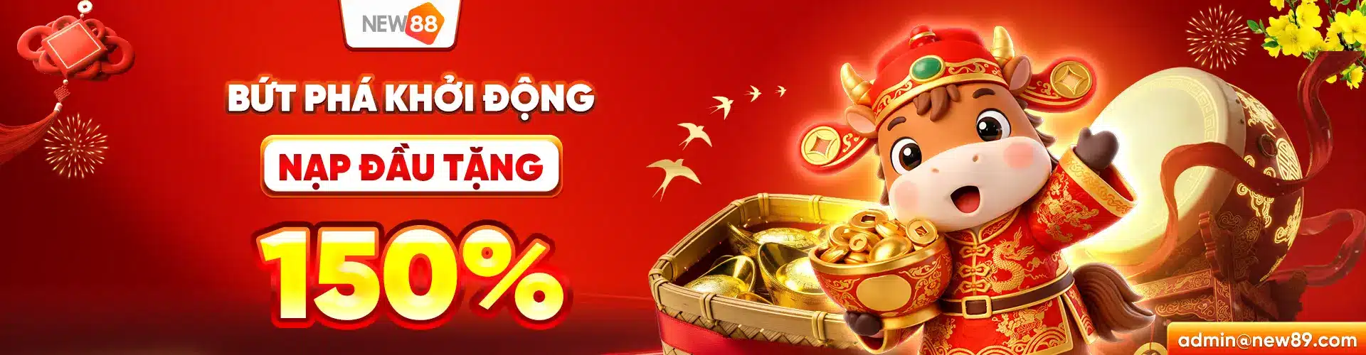 New88 Tặng Nạp Đầu 150%